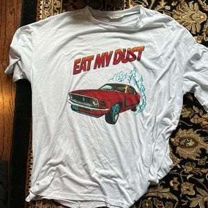 Graphic car design tee